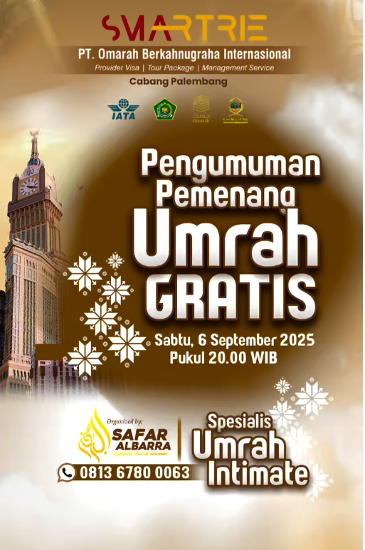 Diberi Kesempatan Menjadi Pengambil Undian Umrah Gratis bersama PT Omarah Berkahnugraha International
