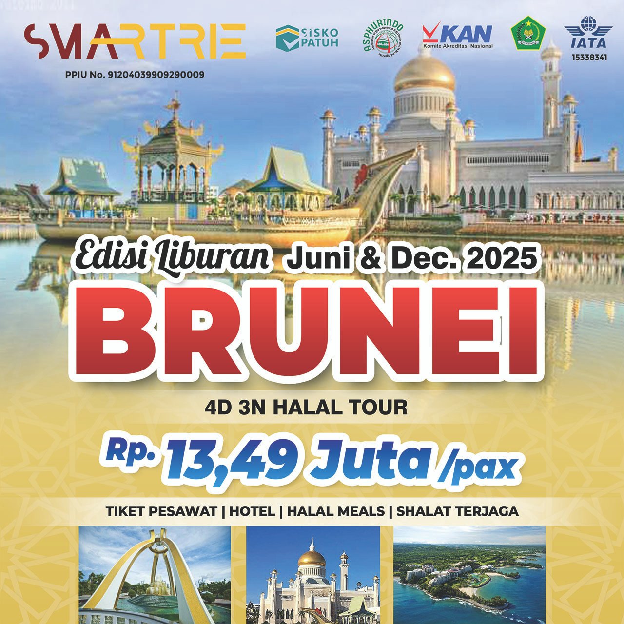 Edisi Liburan Juni - Dec 2025 Brunai