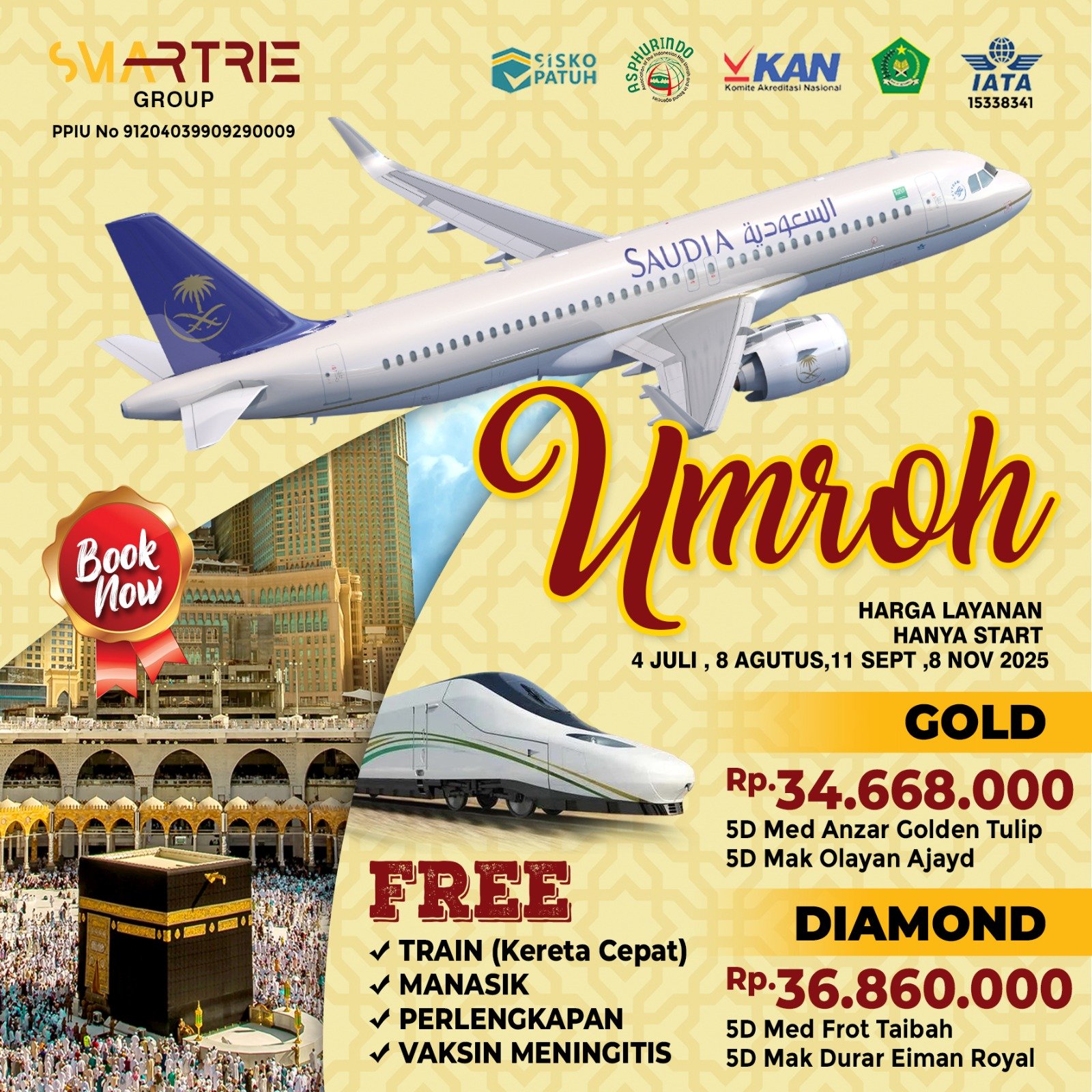 Umroh Gold dan Diamond